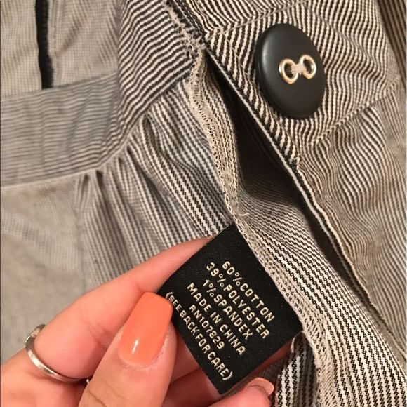 Ambition Blazer Size Small Thin Stripes - Picture 2 of 8